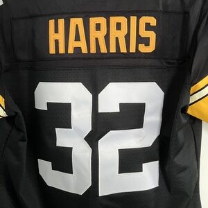 EEUC Pittsburgh Steelers Franco Harris Reebok Throwback Stitched Jersey
